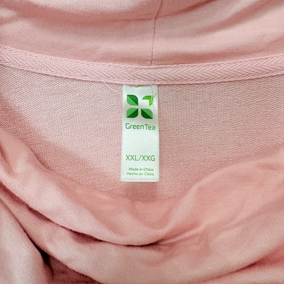 Green Tea Cowl Neck Top - Pink, XXL - NWT - Picture 2 of 6